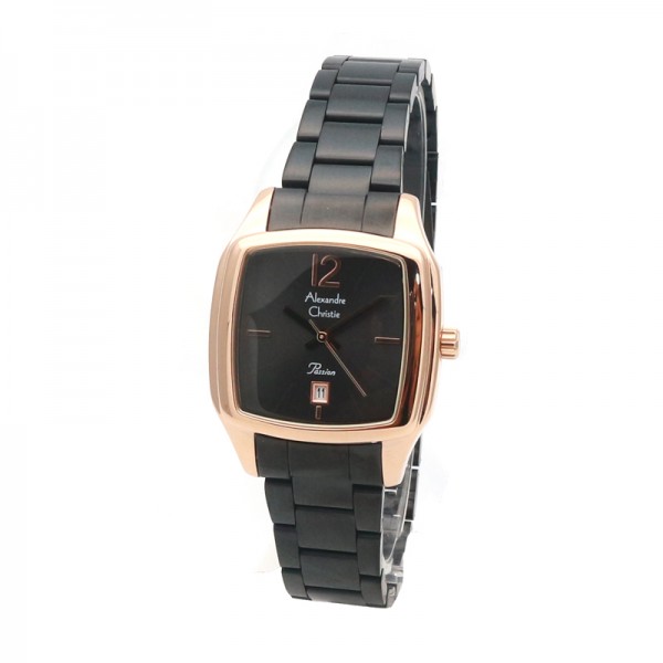 Alexandre Christie AC 2454 Rosegold Black LDBBRBA